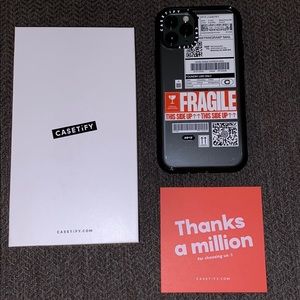 Authentic Casetify x Pangram iphone 11 pro case